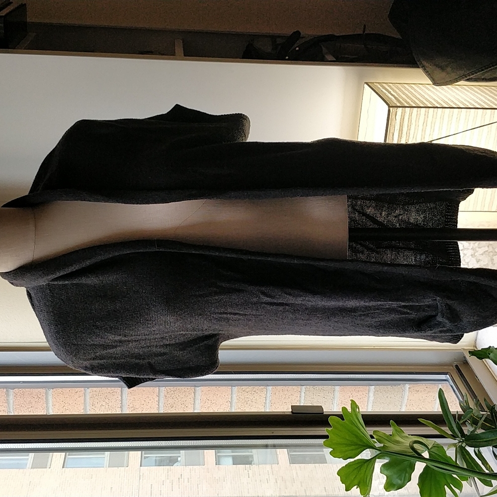 A short sleeved 29" cardigan